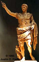 the image of the Prima porta Augustus