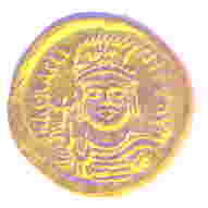 Coin of Heraclius (c) 1998 Chris Connell