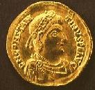 Coin with image of Constantine III(c)1999, Princeton Economic Institute.