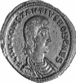 Coin with the image of Gallus (c)1998 CGB numismatique, Paris