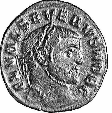 Coin with the image of the Emperor Severus II (c)1998 CGB numismatique, Paris